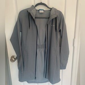 longline gray columbia jacket